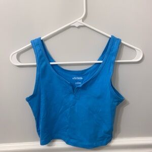 Blue top never worn